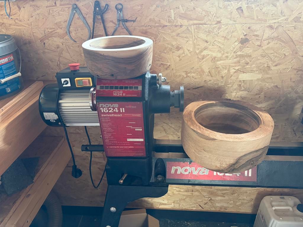 Tour à bois, Enlèvement, Comme neuf, Tour à bois, 500 à 1000 mm