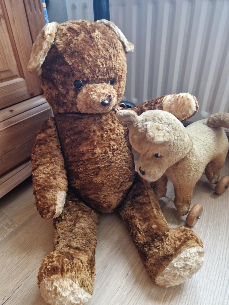 Oude bruine beer, Collections, Ours & Peluches, Enlèvement