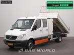 Mercedes Sprinter 513 CDI Dubbel Cabine Kipper met Kist Dubb, Auto's, Euro 5, Stof, Gebruikt, 4 cilinders