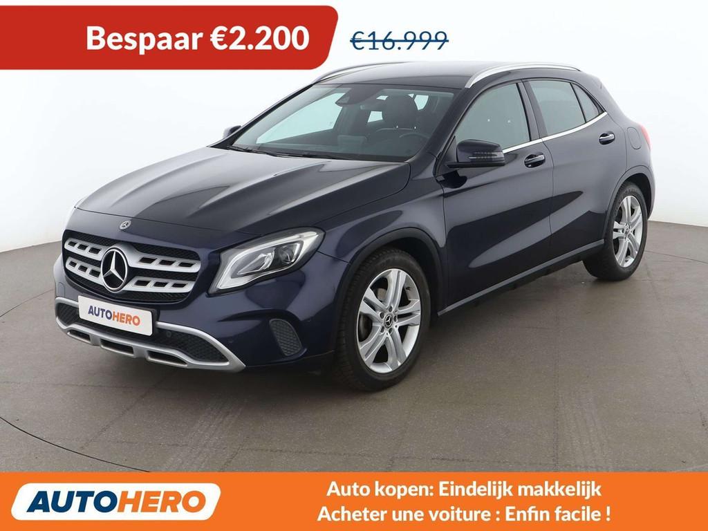 Mercedes-Benz GLA 200 GLA 200 d Urban (bj 2017), Auto's, Mercedes-Benz, Gebruikt, Zwart, 110 g/km, Leder