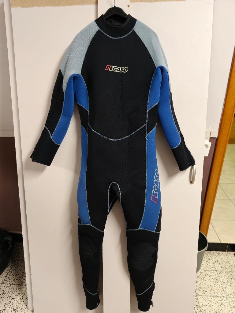 Duikpak 5 mm heren L/XL – Pegaso wetsuit, Watersport en Boten, Duiken, Gebruikt, Duikpak, Ophalen