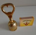messing 'fles opener' bel, Antiek en Kunst, Antiek | Brons en Koper, Ophalen of Verzenden