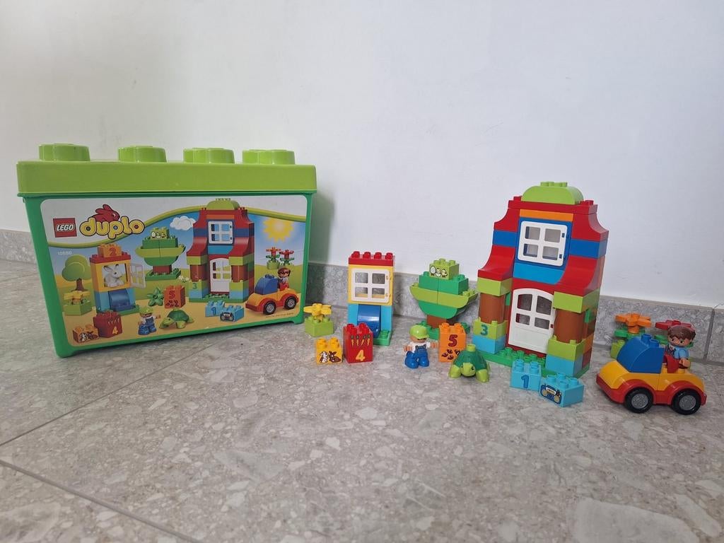 Duplo opbergdoos met inhoud volledig, Ophalen, Duplo