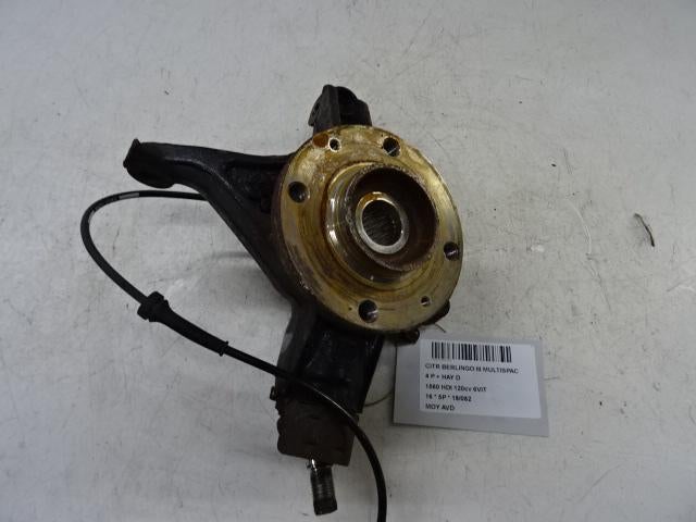 MOYEU DE ROUE AVANT DROIT Citroën Berlingo Multispace, Autos : Pièces & Accessoires, Freins & Transmission, Citroën, Utilisé