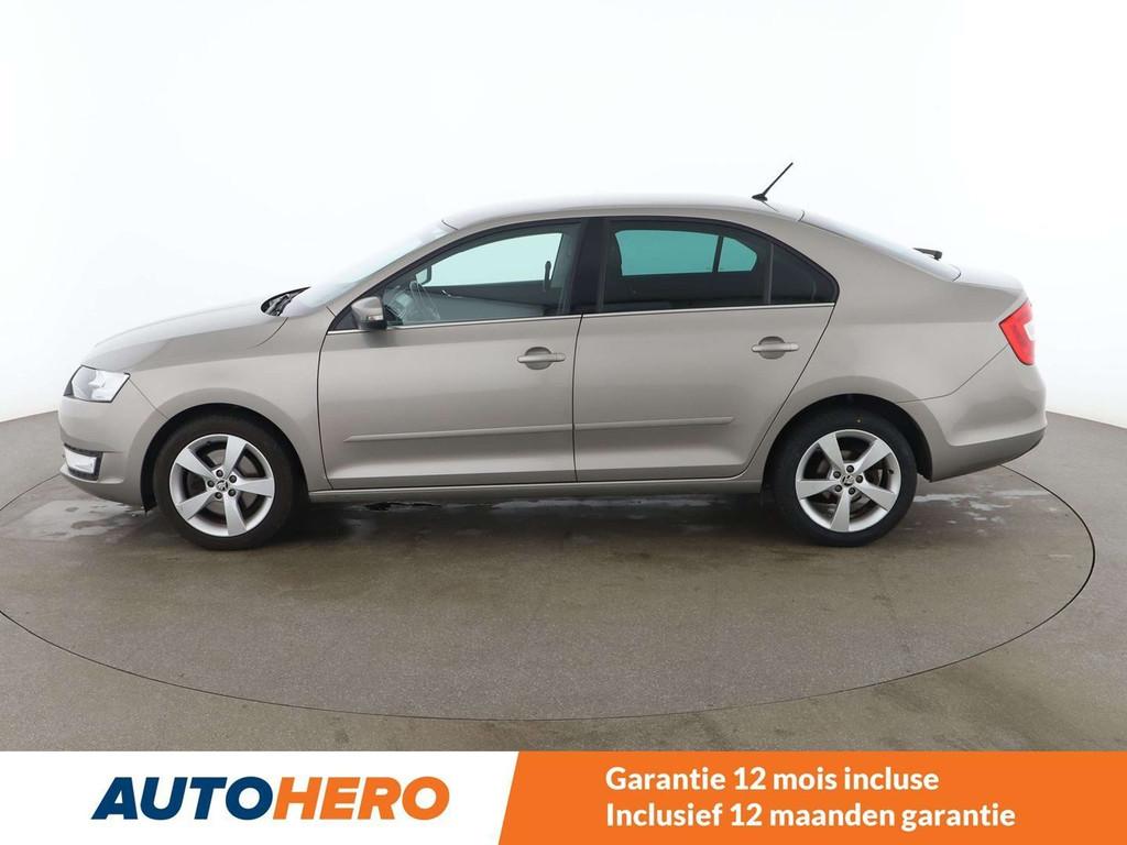 Skoda Rapid/Spaceback 1.2 TSI Ambition (bj 2017), Auto's, Voorwielaandrijving, Stof, Gebruikt, 110 g/km