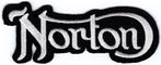 Norton stoffen opstrijk patch embleem #3, Motos, Envoi, Neuf