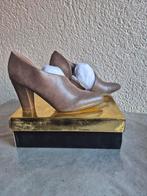 Elegante enkellaarsjes met hak - Maat 39, Ophalen, Bruin, Lage of Enkellaarzen, Nieuw