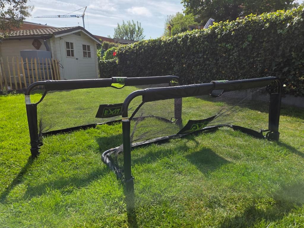 Exit Panna Opvouwbaar Stalen Voetbaldoel - set van 2, Sports & Fitness, Football, Enlèvement