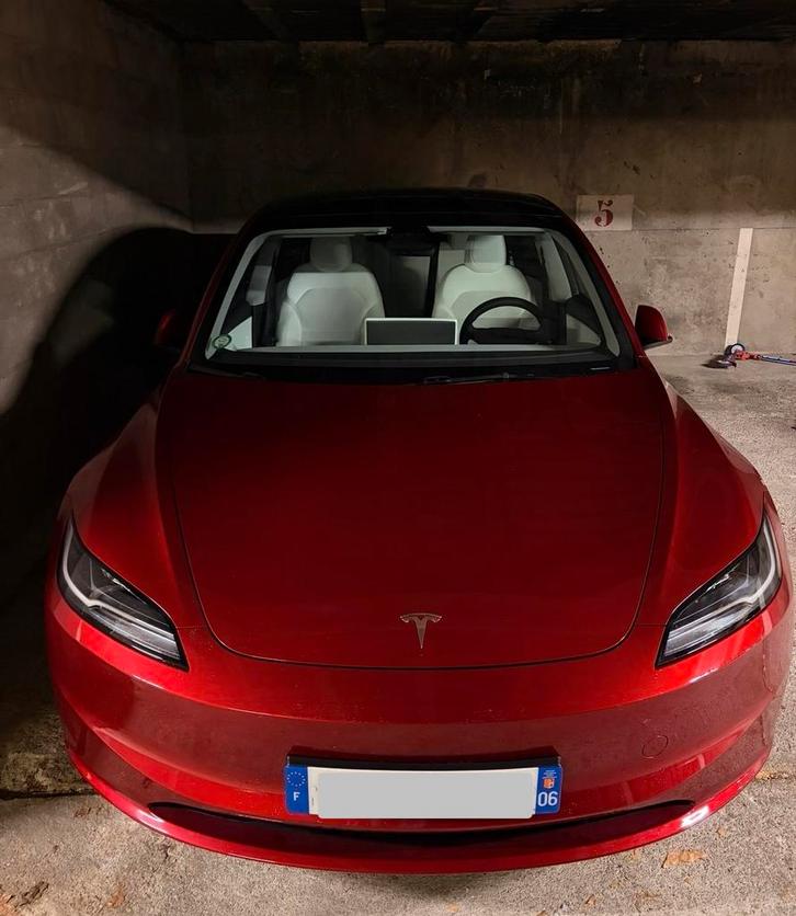 Tesla Model 3 Highland Premium achterwielaandrijving, Auto's, Tesla, Particulier, Zetelverwarming, Elektrisch, Berline, 5 deurs
