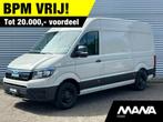 MAN TGE 35 2.0 3.140 140PK Automaat Ascot Gray Airco Cruise, Stof, 4 cilinders, Bedrijf, Diesel
