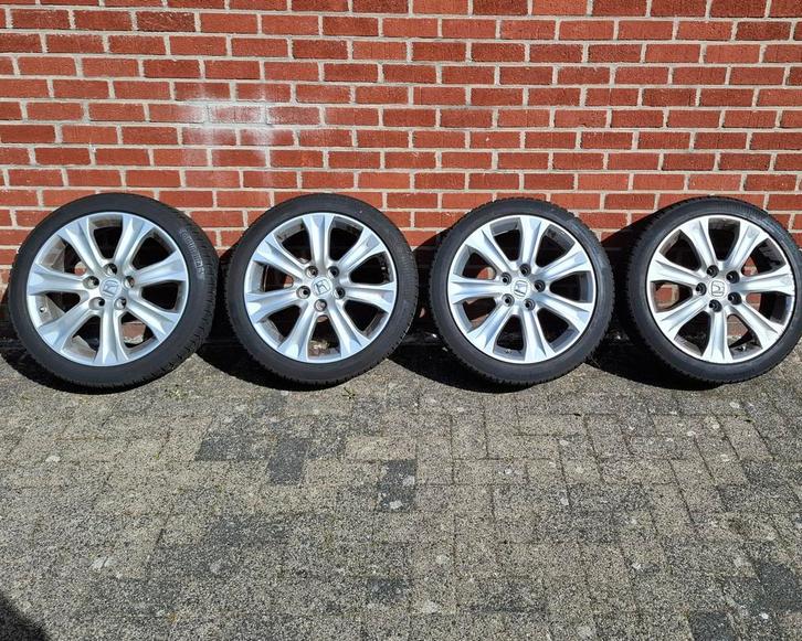 Originele Honda 18 duim/inch alu velgen, Auto-onderdelen, Banden en Velgen, Band(en), Gebruikt, Ophalen