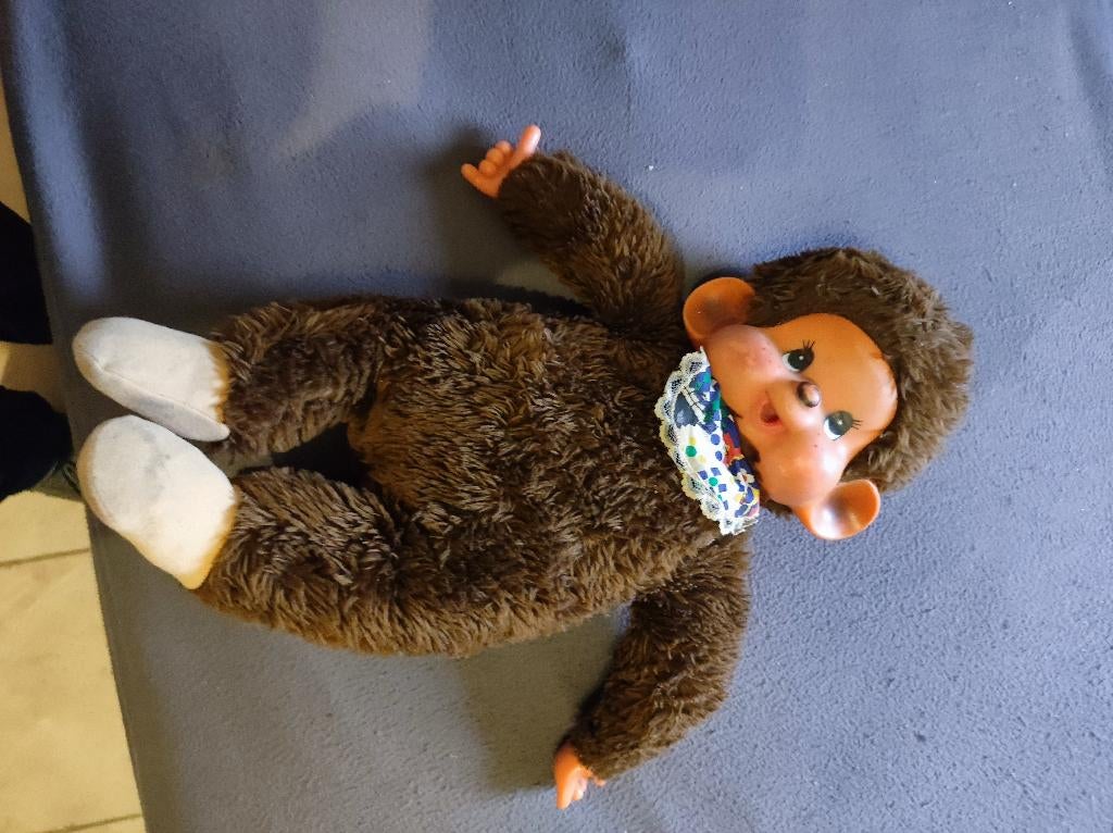 Mon chichi vintage, Enfants & Bébés, Jouets | Peluches, Brun, Moyen (20 à 80 cm), Utilisé, Lavable