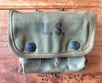 WO2 - U.S. M2 individueel medisch jungle kit tasje  - 1944, Verzamelen, Ophalen of Verzenden, Landmacht