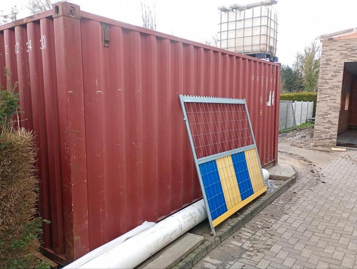 Zeecontainer 6m te koop, Doe-het-zelf en Bouw, Containers, Ophalen