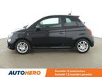 Fiat 500 1.2 S (bj 2017, automaat), 4 zetels, Gebruikt, Zwart, Leder