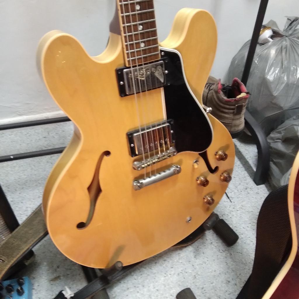 gitaarles jazz,blues,rock, Ophalen, Nieuw, Semi-solid body, Gibson