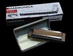 harmonica in origineel etui klein model., Musique & Instruments, Enlèvement ou Envoi, Avec valise ou boîte, B, Comme neuf