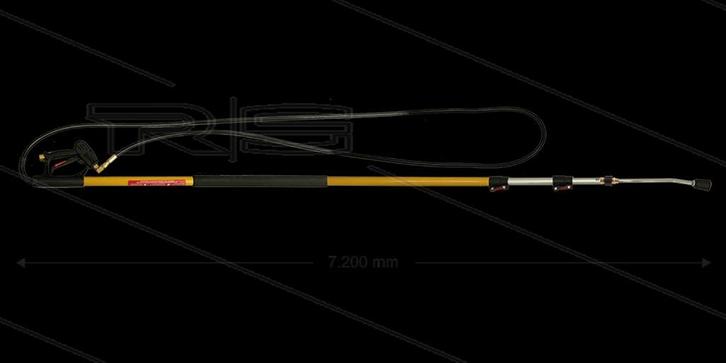 Telescooplans Glasvezel 7,2m - 250 Bar, Auto diversen, Overige Auto diversen, Verzenden