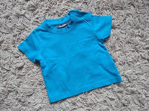 ★ M62 - T-shirt blauw, Kinderen en Baby's, Babykleding | Maat 62, Gebruikt, Jongetje, Shirtje of Longsleeve, Ophalen of Verzenden