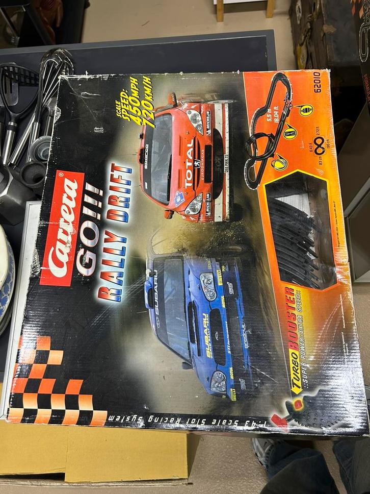 Carrera GO!!! Rally Drift racebaan set, Kinderen en Baby's, Speelgoed | Racebanen, Zo goed als nieuw, Racebaan, Carrera, Ophalen