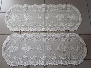 2 retro tafellopers kastlopers 103 x 49cm - OPRUIM beschikbaar voor biedingen