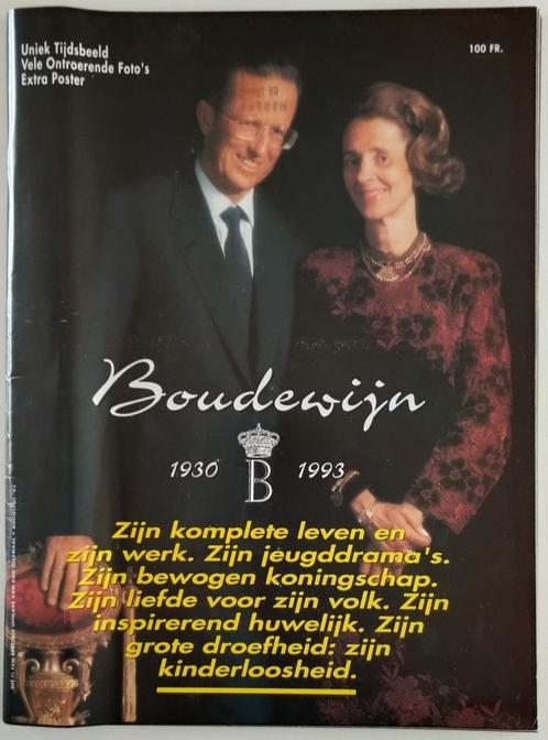 Tijdschriften koning Boudewijn, Verzamelen, Koningshuis en Royalty, Gebruikt, Ophalen of Verzenden