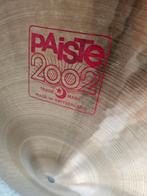 Paiste 20 " type 2002 beschadig naar herteld, Muziek en Instrumenten, Drumstellen en Slagwerk, Ophalen, Zo goed als nieuw