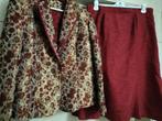 Prachtige set van rok en jasje van Nichi maat 46, Ophalen of Verzenden, Nieuw, Maat 46/48 (XL) of groter
