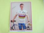 wielerkaart 1991 team tonton tapis wk laurent  biondi  signe, Sports & Fitness, Comme neuf, Envoi