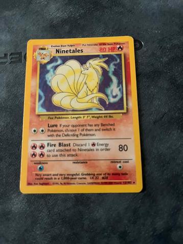 4th print ninetales beschikbaar voor biedingen