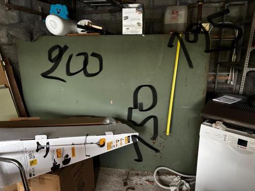 Mazouttank met groene dop en 1400l mazout, Doe-het-zelf en Bouw, Chauffageketels en Boilers, Gebruikt, Onderdeel, 100 liter of meer