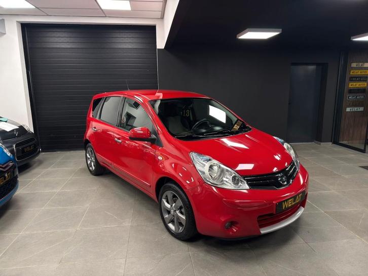 NISSAN NOTE 1.4 BENZINE 2011/TOP STAAT, Autos, Nissan, Entreprise, Achat, Note, Bluetooth, Essence, Euro 5, Rouge, Gris, Enlèvement