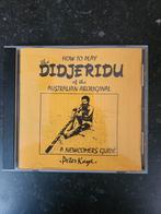 The Didjeridu. Cd, Cd's en Dvd's, Cd's | Wereldmuziek, Ophalen of Verzenden, Zo goed als nieuw