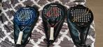 3x padel raket met tas + head padelzak, Ophalen of Verzenden, Zo goed als nieuw, Padeltas
