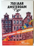 Nederland 750 jaar Amsterdam Vijfje 2024 Zilver Proof, Postzegels en Munten, Verzenden, Euro's, Losse munt, Zilver