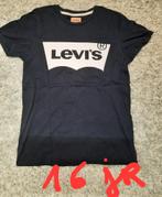 Levis T-shirt 3 stuks 16 jaar, Garçon, Chemise ou À manches longues, Enlèvement, Utilisé