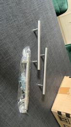 Lot van 25 RVS handgrepen voor kast, Ophalen of Verzenden, Nieuw, Overige materialen, Overige typen