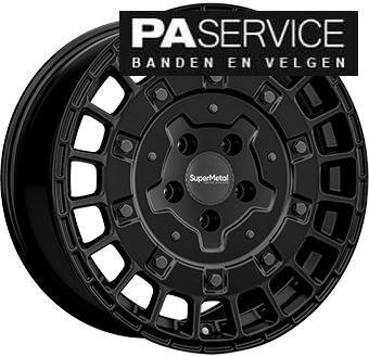 Nwe 18 inch Matzwarte Supermetal Ford Transit MY2025 velgen, Auto-onderdelen, Banden en Velgen, Banden en Velgen, 19 inch, Personenwagen