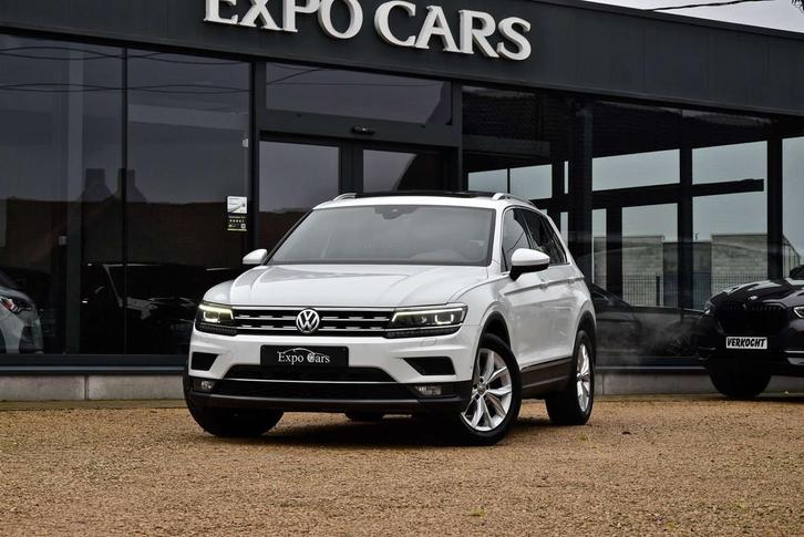 Volkswagen Tiguan Tiguan 1.4 TSI DSG*PANO DAK*360CAMERA*LE, Auto's, Volkswagen, Bedrijf, Te koop, Tiguan, 360° camera, ABS, Achteruitrijcamera