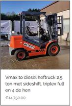 te koop heftruck, Ophalen of Verzenden