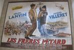 Filmposter 400x320! Les Frères Petard, Ophalen of Verzenden, Gebruikt, Film, Poster