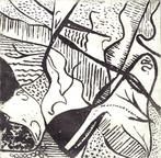 Meerdere etsen. Abstract. Gehandtekend, Ophalen of Verzenden