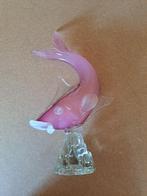 Vintage glasgeblazen vis, Antiek en Kunst, Ophalen