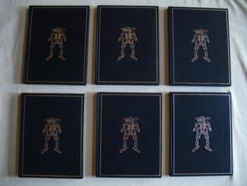 Lucky Luke; kunstlederen luxe uitgave, compleet 6 luxe album beschikbaar voor biedingen