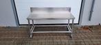roestvrijstalen tafel op wielen, Ophalen, Gebruikt, Inox Meubilair