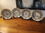 Assiettes Limoges Turnhout, lot de 4, édition limitée, Antiquités & Art, Enlèvement ou Envoi