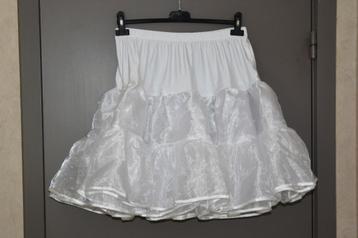 Witte blackbutterfly petticoat - maat 1