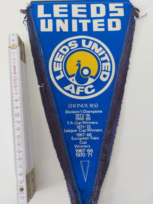 Millésime Leeds United 1971, Divers, Drapeaux & Banderoles, Comme neuf, Enlèvement ou Envoi