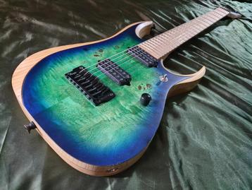 Ibanez RGDIX7MPB (7 String), Enlèvement, Comme neuf, Solid body, Ibanez