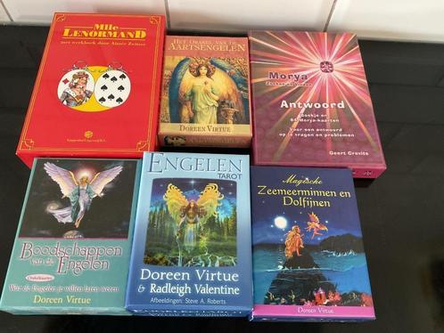 Orakel tarot kaarten Doreen Virtue, Morya en Lenormand, Boeken, Esoterie en Spiritualiteit, Zo goed als nieuw, Overige typen, Tarot of Kaarten leggen